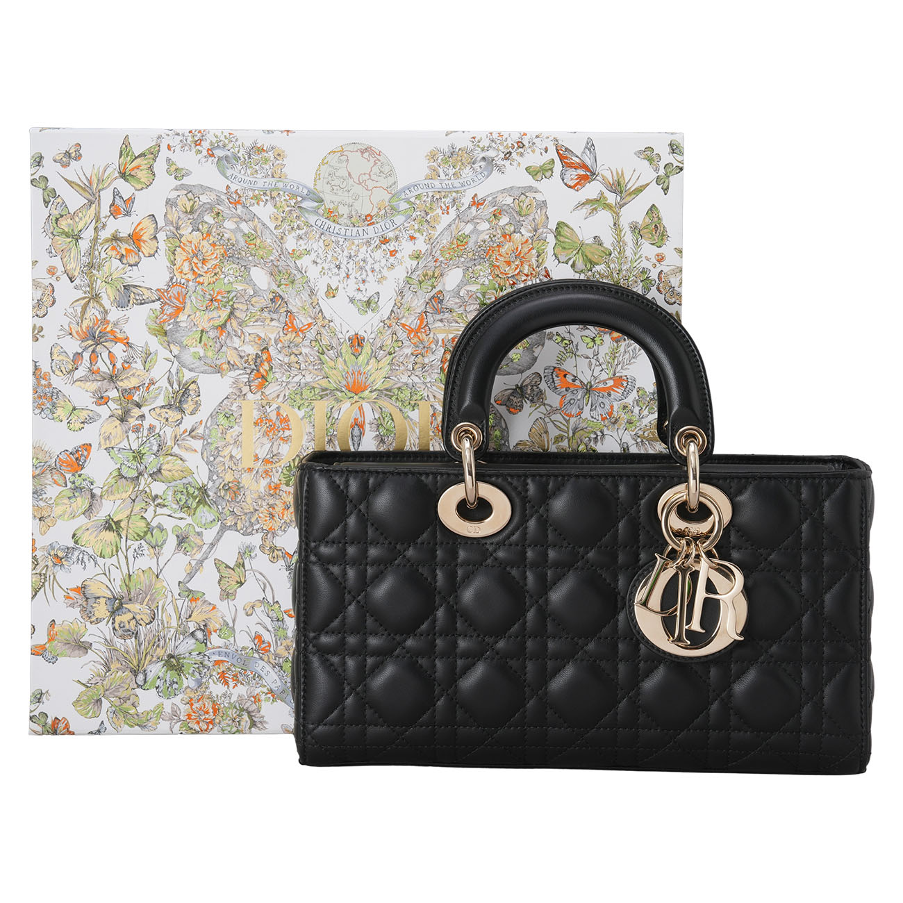 CHRISTIAN DIOR(USED)디올 레이디 디조이 미듐